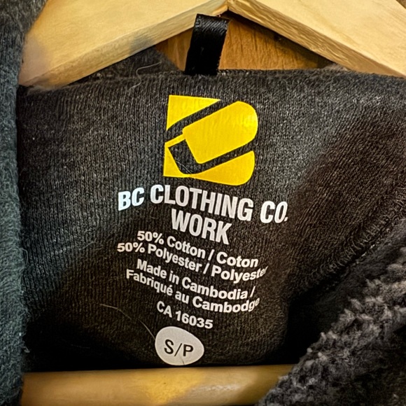 BC CLOTHING CO hoodie mens small - Picture 3 of 3